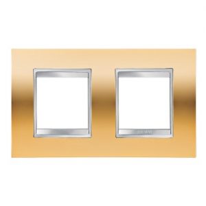 Gewiss Chorus Rama Lux International 2X2 Modulee H Gold GW16223MO
