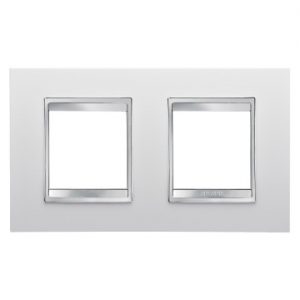 Gewiss Chorus Rama Lux International 2X2 Modulee H Milk Alb GW16223TB