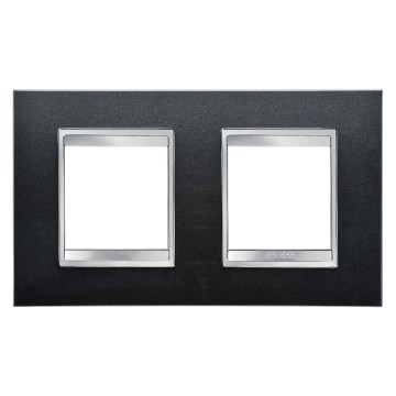 Gewiss Chorus Rama Lux International 2X2 Modulee H Slate GW16223VA