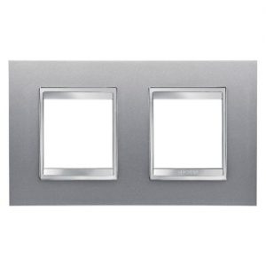Gewiss Chorus Rama Lux International 2X2 Modulee H Titanium GW16223VT