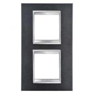 Gewiss Chorus Rama Lux International 2X2 Modulee V 71 Slate GW16224VA