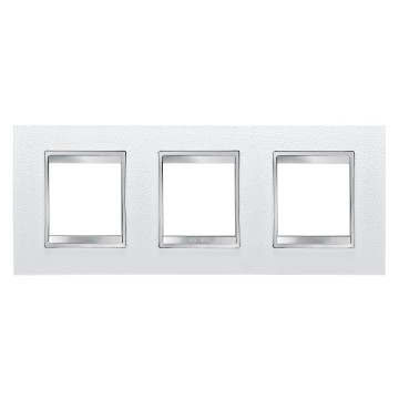 Gewiss Chorus Rama Lux International 2X2X2 Modulee H Alb Leather GW16226PB