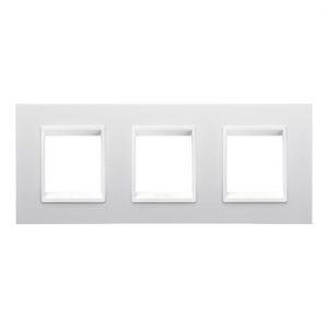 Gewiss Chorus Rama Lux International 2X2X2 O.Monochrome Alb GW16226YB