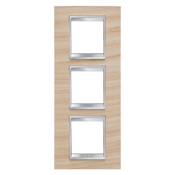 Gewiss Chorus Rama Lux International 2X2X2 Modulee V Maple GW16227LA
