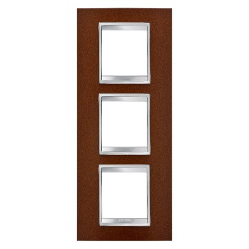 Gewiss Chorus Rama Lux International 2X2X2 Modulee V.Oxidised Iron GW16227MF