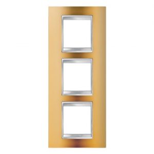 Gewiss Chorus Rama Lux International 2X2X2 Modulee V Gold GW16227MO