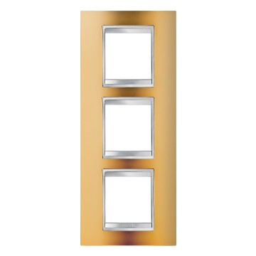 Gewiss Chorus Rama Lux International 2X2X2 Modulee V Gold GW16227MO