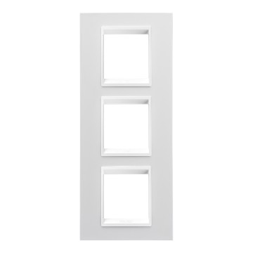 Gewiss Chorus Rama Lux International 2X2X2 V.Monochrome Alb GW16227YB