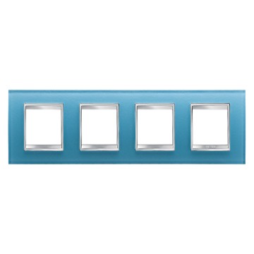 Gewiss Chorus Rama Lux International 2X2X2X2 Modulee H.Aquamarine Gla GW16228CA