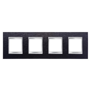 Gewiss Chorus Rama Lux International 2X2X2X2 Modulee H.Black Aluminiu GW16228MA