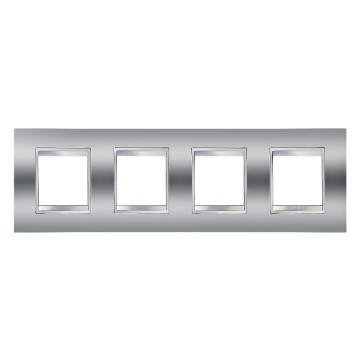 Gewiss Chorus Rama Lux International 2X2X2X2 Modulee H Chrome GW16228MC