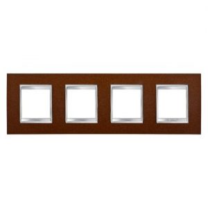 Gewiss Chorus Rama Lux International 2X2X2X2 Modulee Hor.Oxidised Iro GW16228MF