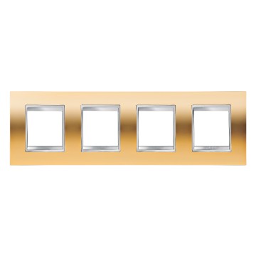 Gewiss Chorus Rama Lux International 2X2X2X2 Modulee H Gold GW16228MO