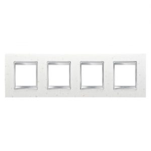 Gewiss Chorus Rama Lux International 2X2X2X2 Modulee H Moonstone GW16228RN