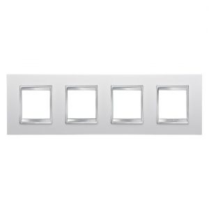 Gewiss Chorus Rama Lux International 2X2X2X2 Modulee H Milk Alb GW16228TB