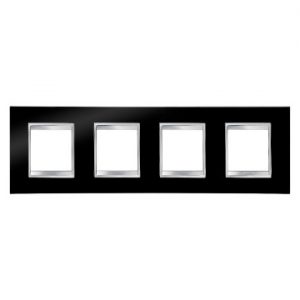Gewiss Chorus Rama Lux International 2X2X2X2 Modulee H Toner Black GW16228TN