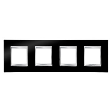 Gewiss Chorus Rama Lux International 2X2X2X2 Modulee H Toner Black GW16228TN