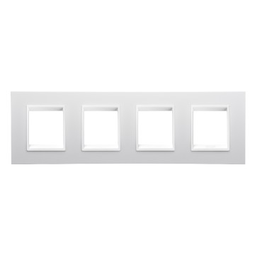 Gewiss Chorus Rama Lux International 2X2X2X2 O.Monochrome Whi GW16228YB