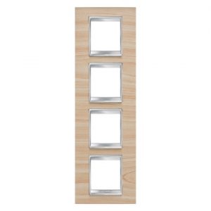 Gewiss Chorus Rama Lux International 2X2X2X2 Modulee V Maple GW16229LA