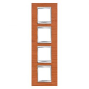 Gewiss Chorus Rama Lux International 2X2X2X2 Modulee V Cherry GW16229LC