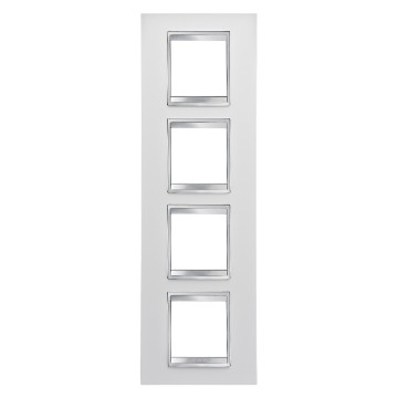 Gewiss Chorus Rama Lux International 2X2X2X2 Modulee V Milk Alb GW16229TB