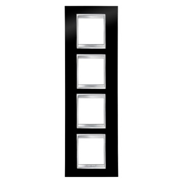 Gewiss Chorus Rama Lux International 2X2X2X2 Modulee V Toner Black GW16229TN