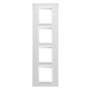 Gewiss Chorus Rama Lux International 2X2X2X2 V.Monochrome Whi GW16229YB