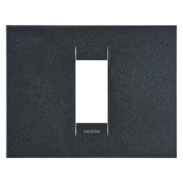 Gewiss Chorus Rama Geo 1-Modul Slate GW16401VA