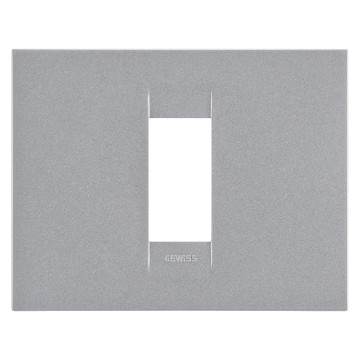 Gewiss Chorus Rama Geo 1-Modul Titanium GW16401VT