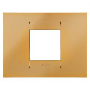 Gewiss Chorus Rama Geo 2-Module Gold GW16402MO