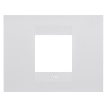 Gewiss Chorus Rama Geo 2-Module Milk Alb GW16402TB