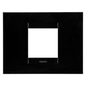 Gewiss Chorus Rama Geo 2-Module Toner Black GW16402TN