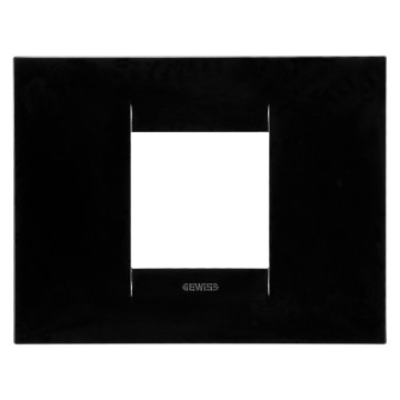 Gewiss Chorus Rama Geo 2-Module Toner Black GW16402TN