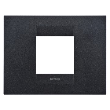 Gewiss Chorus Rama Geo 2-Module Slate GW16402VA