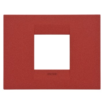 Gewiss Chorus Rama Geo 2-Module Ruby GW16402VR