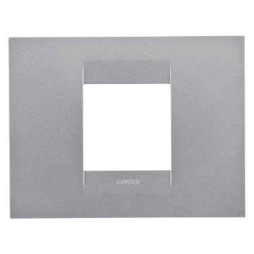 Gewiss Chorus Rama Geo 2-Module Titanium GW16402VT