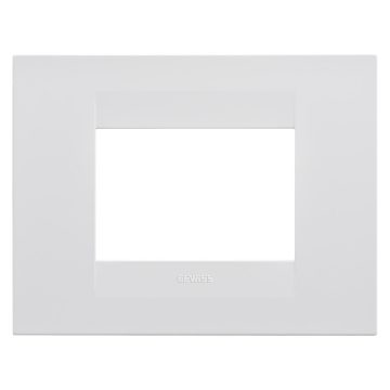 Gewiss Chorus Rama Geo 3-Module Milk Alb GW16403TB