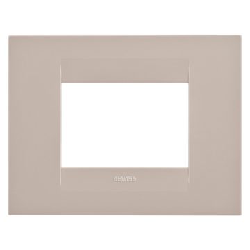 Gewiss Chorus Rama Geo 3-Module Hemp GW16403TC