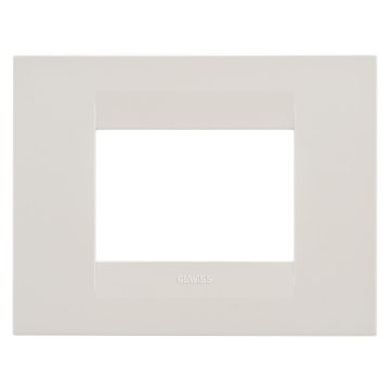 Gewiss Chorus Rama Geo 3-Module Ivory GW16403TI