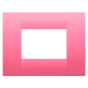 Gewiss Chorus Rama Geo 3-Module Sapphire Pink GW16403TZ