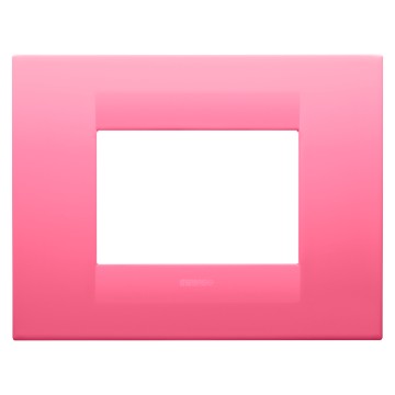 Gewiss Chorus Rama Geo 3-Module Sapphire Pink GW16403TZ