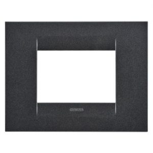 Gewiss Chorus Rama Geo 3-Module Slate GW16403VA