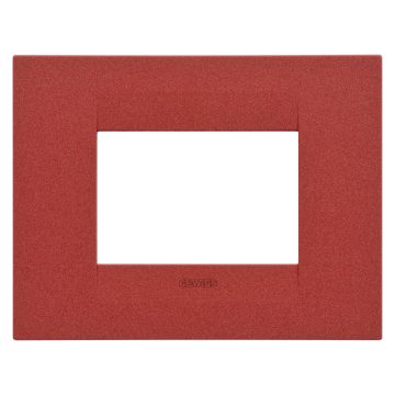 Gewiss Chorus Rama Geo 3-Module Ruby GW16403VR