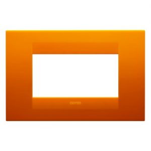 Gewiss Chorus Rama Geo 4-Module Opal Orange GW16404TO