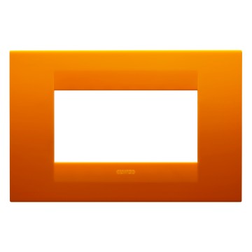 Gewiss Chorus Rama Geo 4-Module Opal Orange GW16404TO
