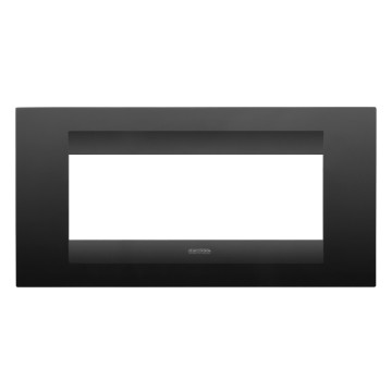 Gewiss Chorus Rama Geo 6-Module Satin Black GW16406VN