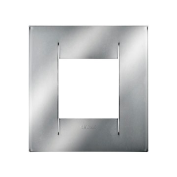 Gewiss Chorus Rama Geo International 2-Module, Chrome GW16422MC