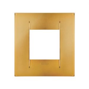 Gewiss Chorus Rama Geo International 2-Module, Gold GW16422MO