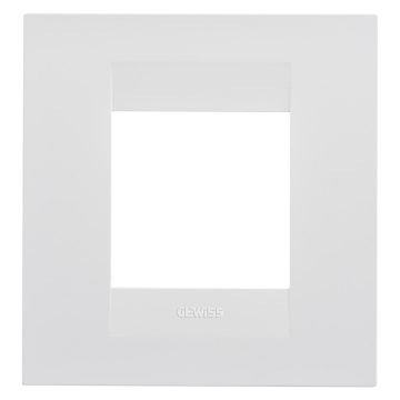 Gewiss Chorus Rama Geo International 2-Module, Milk Alb GW16422TB