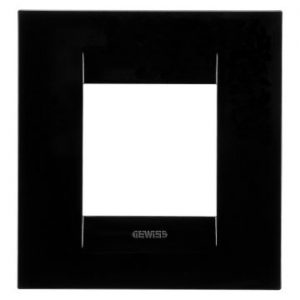 Gewiss Chorus Rama Geo International 2-Module, Toner Black GW16422TN